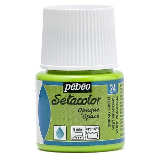 PEBEO SETACOLOR  OPAQUE 45ml  SPRING GREEN
