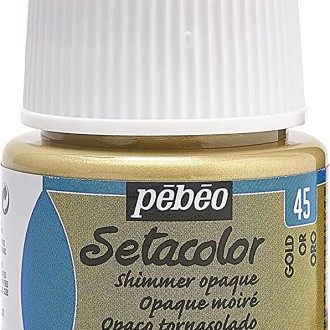 PEBEO SETACOLOR  SHIMMER OPAQUE 45ml  GOLD