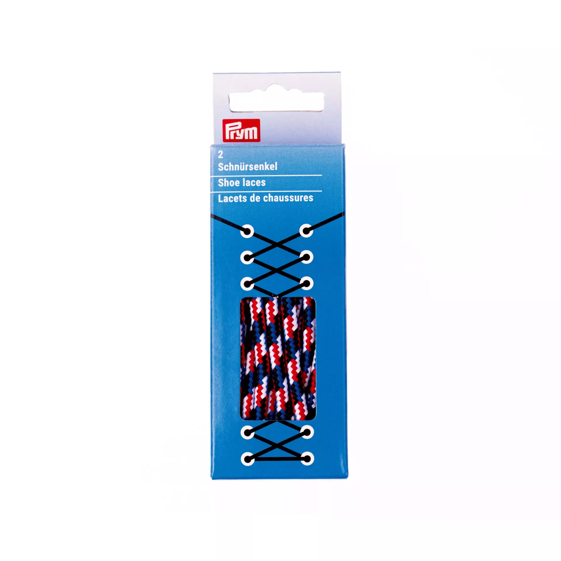 Pertle okrugle Outdoor 5mm 120cm plave/crvene/bele