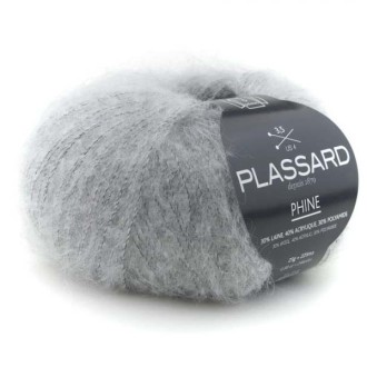 Phine – Siva 30% vuna, 40% akrilik, 30% poliamid