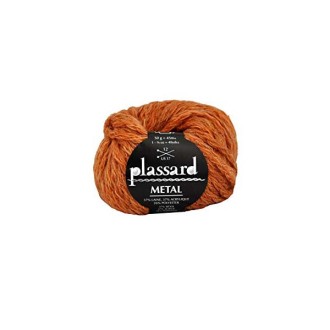 PLASSARD METAL narandžasta – 37% vuna, 37% akrilik, 26% poliester