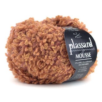 Plassard Mousse – Oker 35% vuna, 35% akrilik, 30% poliamid