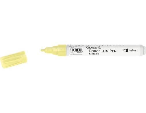 Porcelain Pen Metallic - Yellow