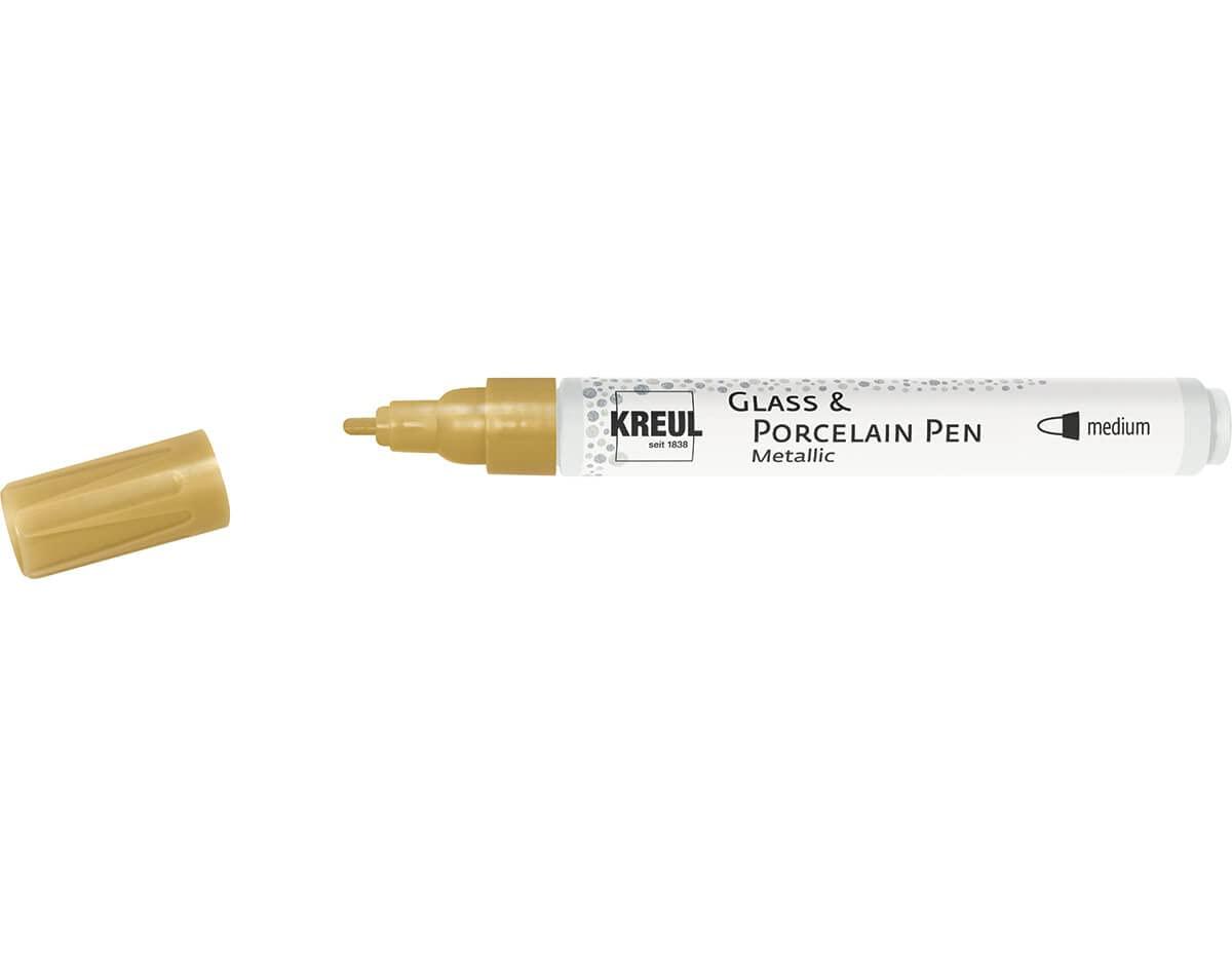 Porcelan Pen Metalik zlatni