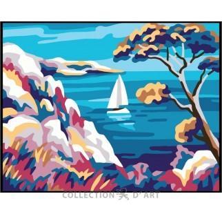 Printed tapestry canvas, 100% cotton, 14cm x 18cm, Collection D`Art