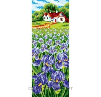 Printed tapestry canvas, 100% cotton, 21cm x 49cm, Collection D`Art