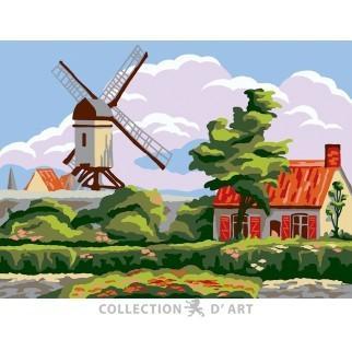 Printed tapestry canvas, 100% cotton, 30cm x 22cm, Collection D`Art