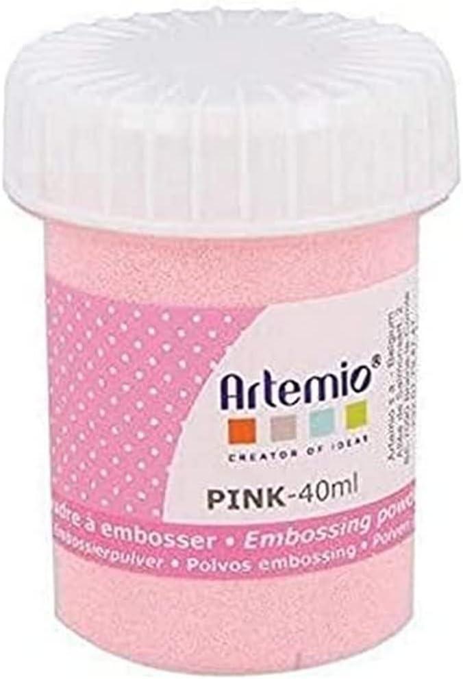 Puder za embossing pink
