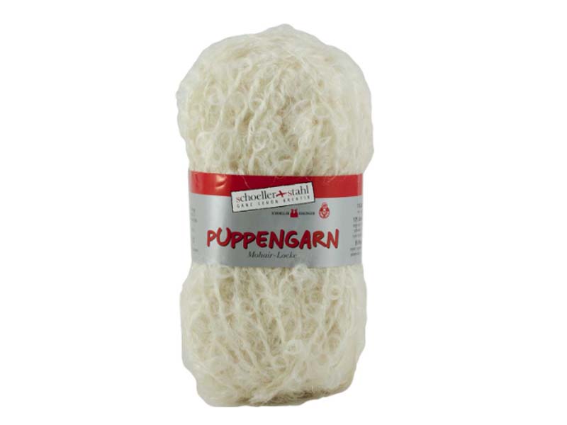 Puppengarn – Bela 74% moher, 17% vuna, 9% poliamid
