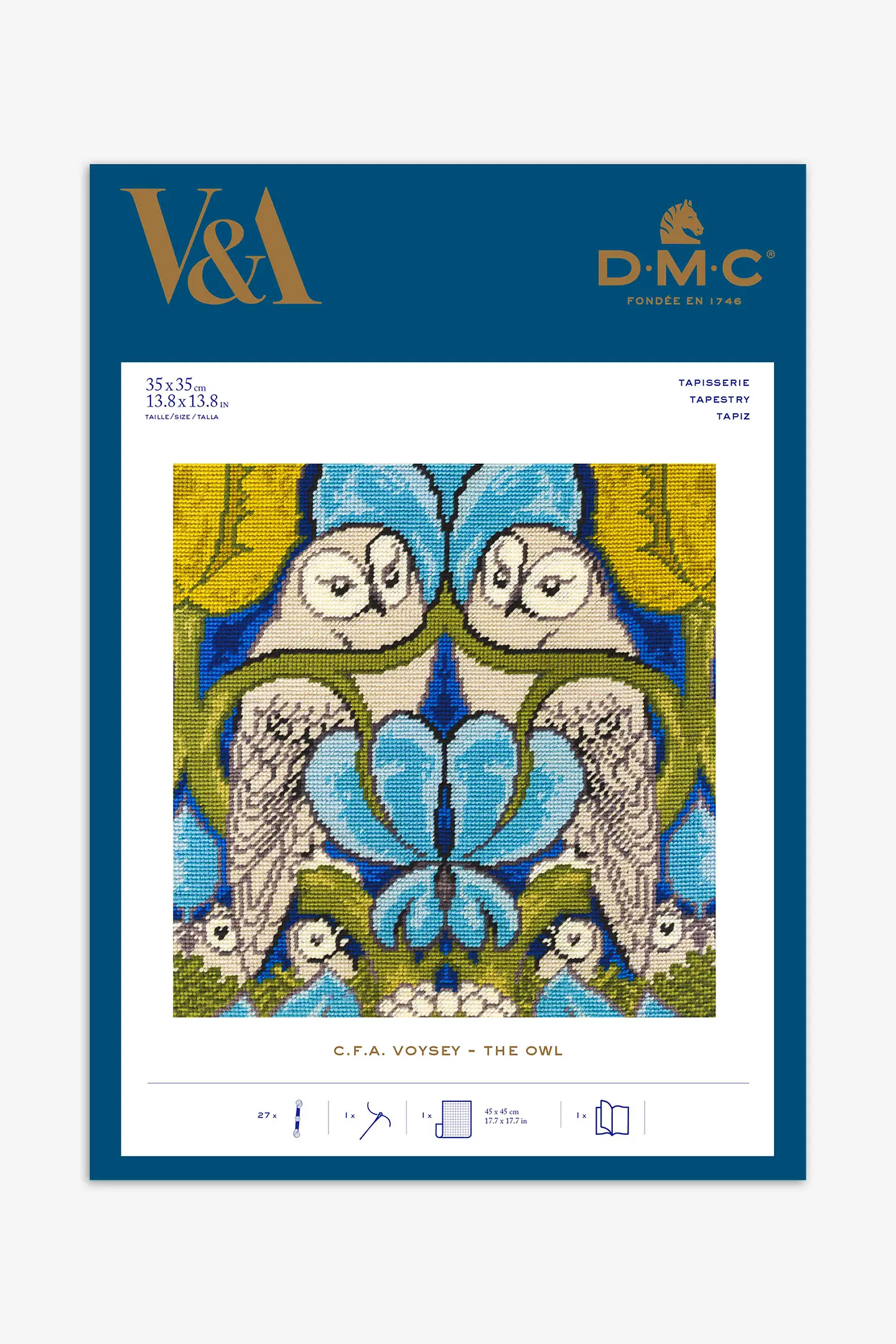 Set za izradu tapiserije - sove