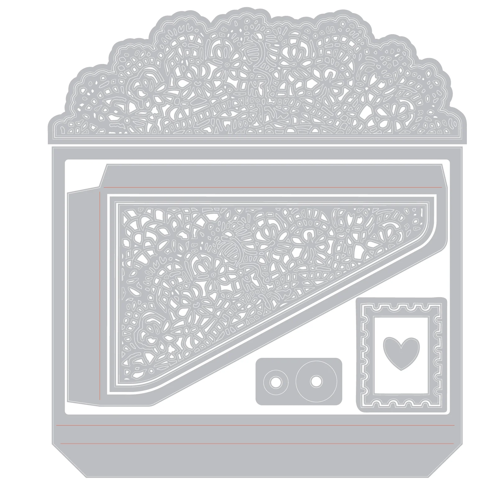 Sizzix Thinlits sekač - set od 10 delova