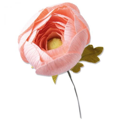 SIZZIX THINLITS SEKAČ-SET SE SASTOJI OD 5 DELOVA  Ranunculus Rose