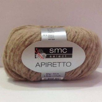 SMC Apiretto - Kakao 55% poliamid, 35% vuna, 10% angora