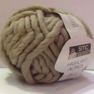 SMC Highland Alpaca – Svetlo siva 50% alpaca, 50% vuna