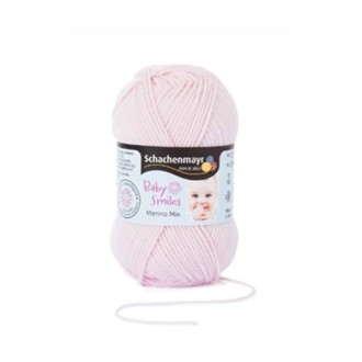 SMC Merino Mix Baby Smiles - Roze 50% vuna, 50% poliakril