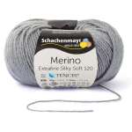 SMC Merino Silky Soft – Siva 68% vuna, 32% liocel 