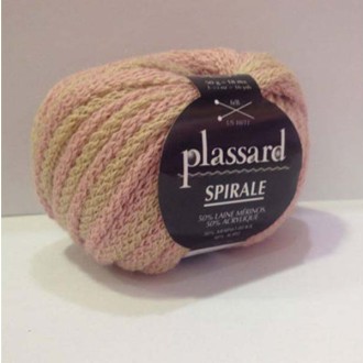 Spirale – Roze-bež 50% merino vuna, 50% akrilik