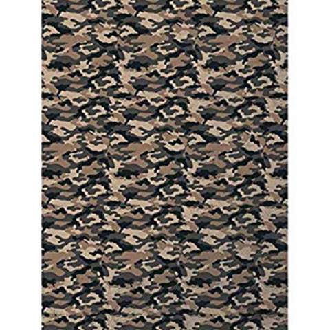 Štampani filc - Camouflage marrone
