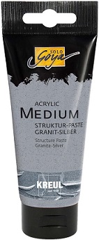 Strukturna pasta Solo Goya Granite-Silver 100 ml