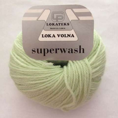 SUPERWASH Zelena – 100% vuna