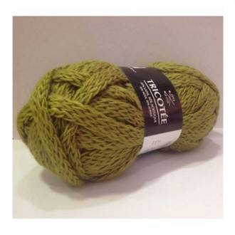 TRICOTEE Zelena - 50% vuna, 50% akrilik 