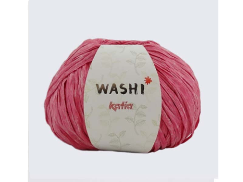 WASHI-KATIA Pink - 70% Poliester, 30% viskoza 